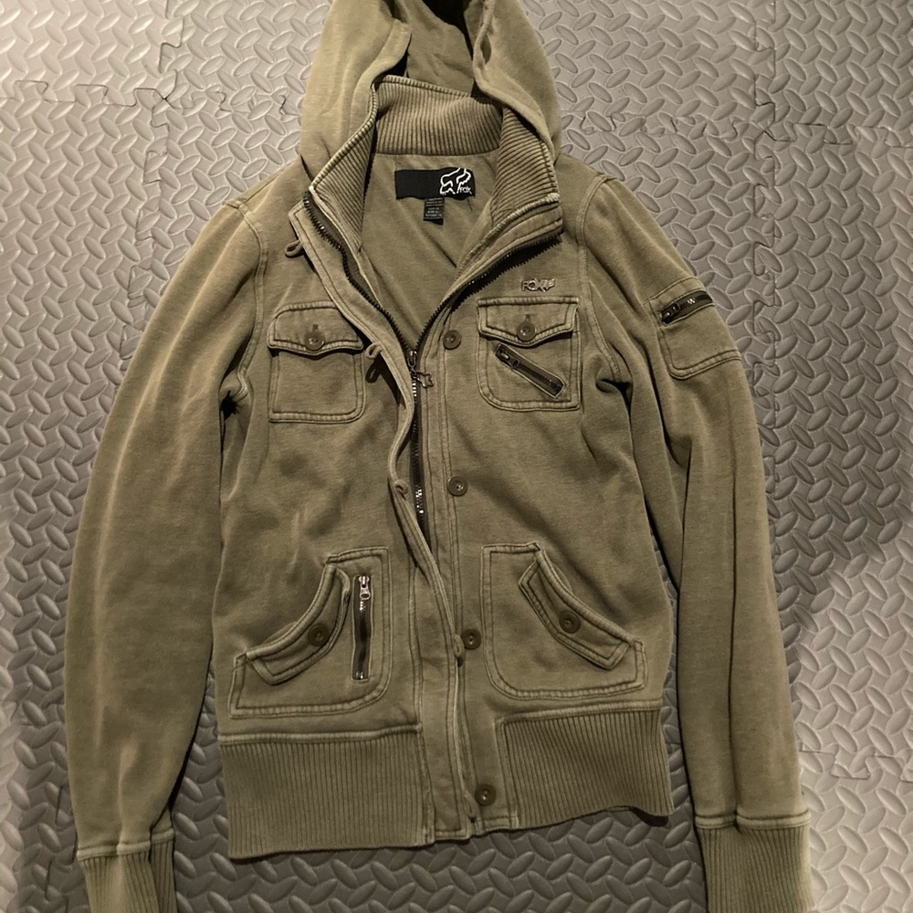 Women’s Fox zip up jacket size XL
